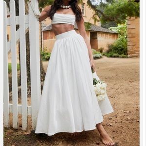 LOVE SONGS TIED BACK MAXI SKIRT SET